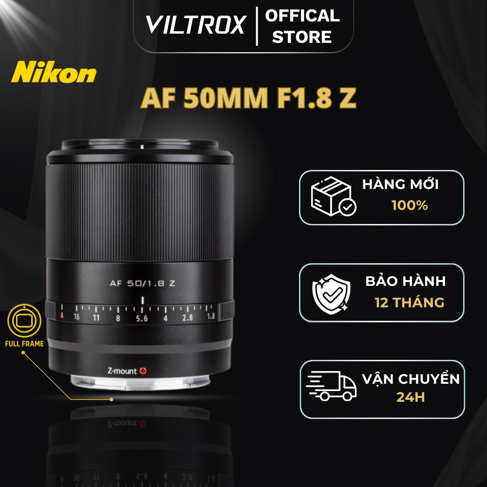 Ống kính Viltrox AF 50mm F1.8 Z