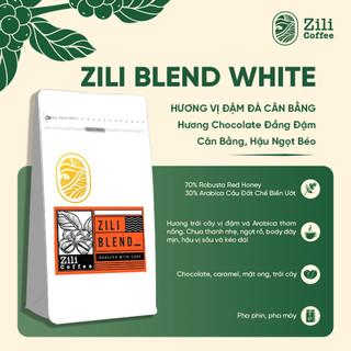 ZILI Coffee - Cà phê sạch rang mộc, hương vị tự nhiên - Dòng Truyền Thống, Túi 500G [Tặng lót ly]