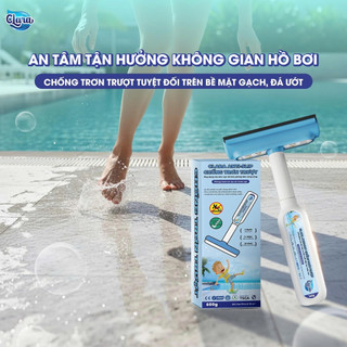 Combo 2 Chai Chống Trơn Trượt CLARA Anti-Slip Gel 600G, Giải Pháp Chống Trơn Trượt Chuyên Dụng Cho Hồ Bơi & Phòng Tắm