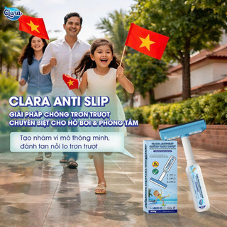 Combo 2 Chai Chống Trơn Trượt CLARA Anti-Slip Gel 600G, Giải Pháp Chống Trơn Trượt Chuyên Dụng Cho Hồ Bơi & Phòng Tắm