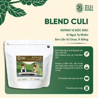 Cà phê rang xay nguyên chất gói 100g - Zili Coffee - 8 loại tự chọn