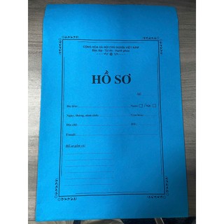 Xấp 10 Cái Bao Thư Hồ Sơ F4 nhiều màu – Dày, Bền, Tiện Lưu Trữ