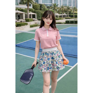 Sét váy xếp ly tập tennis, pickleball,cầu lông, golf chất mềm mịn thoáng mát thoải mái vận động