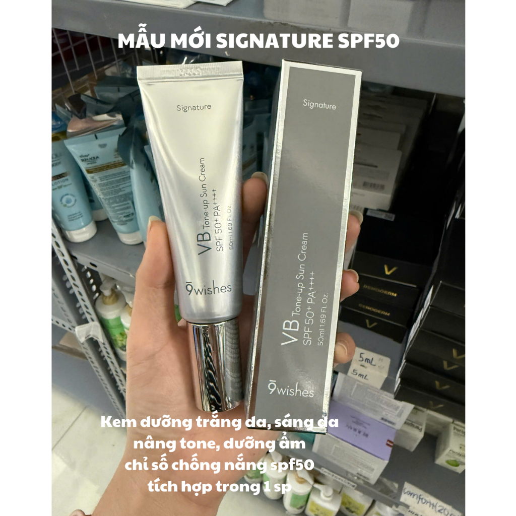 Kem Dưỡng Trắng Nâng Tone Wishes Vanishing Balm Premium SPF21/ Signature SPF 50+ PA++++ 50ml _ Olay