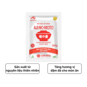 Combo 2 gói Bột ngọt hạt lớn Ajinomoto gói 454g