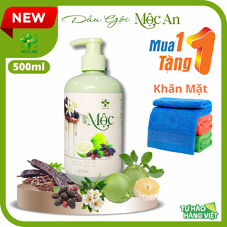 [ TẶNG QUÀ ] ComBo Dầu Gội MỘC AN 300ml & MỘC 500ml Với Thành Phần Thiên Nhiên, Hỗ Trợ Giảm Rụng Tóc Hiệu Quả Suôn Mượt