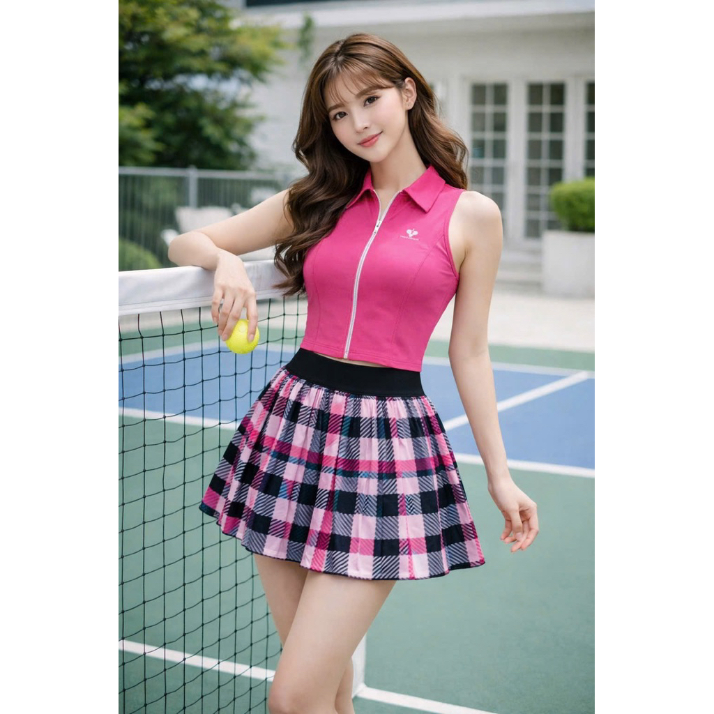 [PICKLEBALL QC] Bộ thể thao nữ, Bộ váy áo chơi Picklebaal Golf Tennis QC siêu đẹp