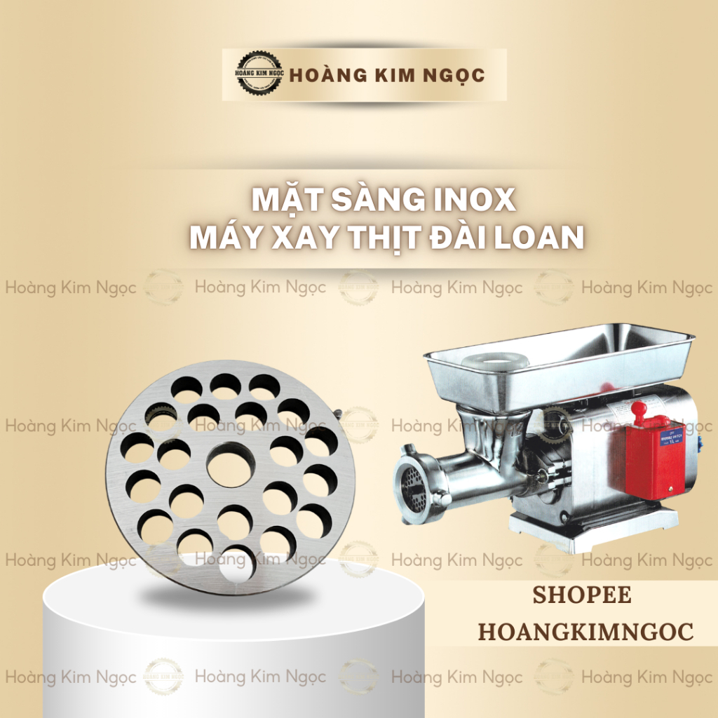 Mặt Sàng INOX Máy Xay Thịt ATS, AKS, Royoung, Mặt Lưới Cho Máy Đài Loan ...