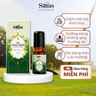 Combo kem chống nắng nâng tone SPF100 50ml, Serum khử mùi 10ml mùa hè Saras Beauty
