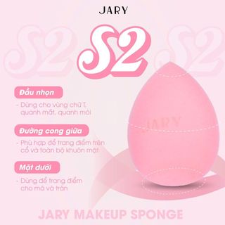 Mút Tán Nền Trang Điểm Jary Makeup Sponge Vạt Xéo Duduhouse