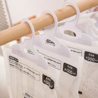 Homee.cok Túi Hút Ẩm Treo Tủ 500ML – Hút Đầy Nước Sau Vài Ngày, Ngăn Mốc Quần Áo, Khử Mùi Hiệu Quả