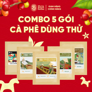 Drip Bag Coffee - Combo 5 gói cà phê dùng thử - Zili Coffee