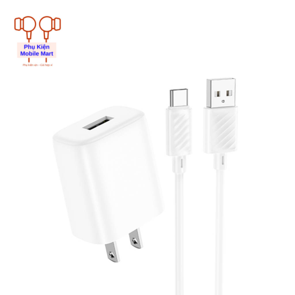 Bộ Sạc Type-C 10,5W – Sạc Nhanh Ổn Định, An Toàn, cho Samsung, OP, XM