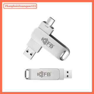 Ổ Đĩa USB OTG FB 6GB/32GB/64GB/128GB/256GB/512GB 2 In 1 Tốc Nhanh USB 3.0/Type-C