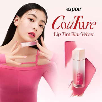 (hàng NK) Son Kem Mịn Lì Thuần Chay Espoir Couture Lip Tint Blur Velvet