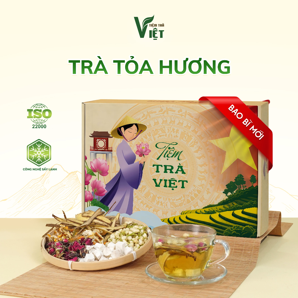 Trà Tỏa Hương - Thức Uống Thơmátừ Thảo Mộc - Hình ảnh thực tế