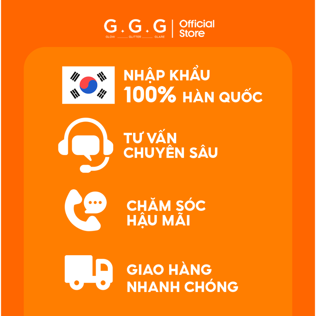 [MUA 1 TẶNG 1] Serum Cam Giảm Mụn, Làm Dịu Da Và Mờ Thâm AHA-BHA-PHA G.G.G Wonder Glow Healing Serum 40ml