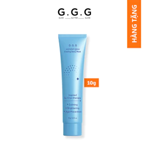 Mặt Nạ Hạ Nhiệt G.G.G - Làm Dịu Da Ửng Đỏ, Dưỡng Trắng Sáng & Mờ Thâm Sạm Cooling Mask 10g