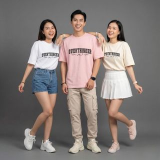 Áo Thun Nam Nữ Oversize 100% Cotton Cao Cấp CLARO - áo phông unisex dáng rộng