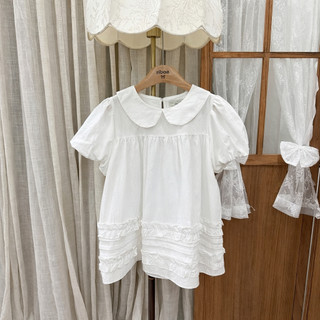 Áo babydoll nữ cổ sen tay bồng dáng rộng nhiều màu, Áo kiểu nữ LAVIAN A85