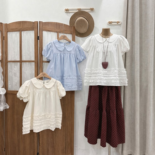 Áo babydoll nữ cổ sen tay bồng dáng rộng nhiều màu, Áo kiểu nữ LAVIAN A85