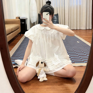 Áo babydoll nữ cổ sen tay bồng dáng rộng nhiều màu, Áo kiểu nữ LAVIAN A85