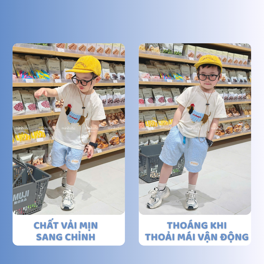 [À ƠI SHOP] N84- bộ cộc chó mũ đỏ - a117.1770