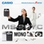 Máy Tính Cầm Tay Casio MS-20YC Đa Sắc Màu Thời Trang (12 Chữ Số) - Tính Thuế & Thời Gian, Năng Lượng Kép