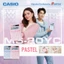 Máy Tính Cầm Tay Casio MS-20YC Đa Sắc Màu Thời Trang (12 Chữ Số) - Tính Thuế & Thời Gian, Năng Lượng Kép