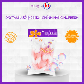 Dây Tắm Lưới (424-53) - Chính Hãng Nufresh - Giao Màu Ngẫu Nhiên