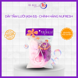 Dây Tắm Lưới (424-53) - Chính Hãng Nufresh - Giao Màu Ngẫu Nhiên