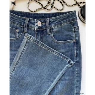 Quần Jeans Nữ Ống Loe Twentyfive Cạp Cao Tôn Dáng, Cúc Đồng Chắc Chắn 4613M