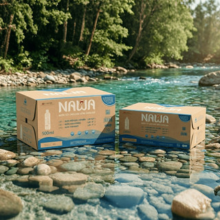 NAWA Nước Uống Tinh Khiết Thiên Nhiên - Thùng 24 Chai - Công Nghệ Lượng Tử E-Water Nhật Bản