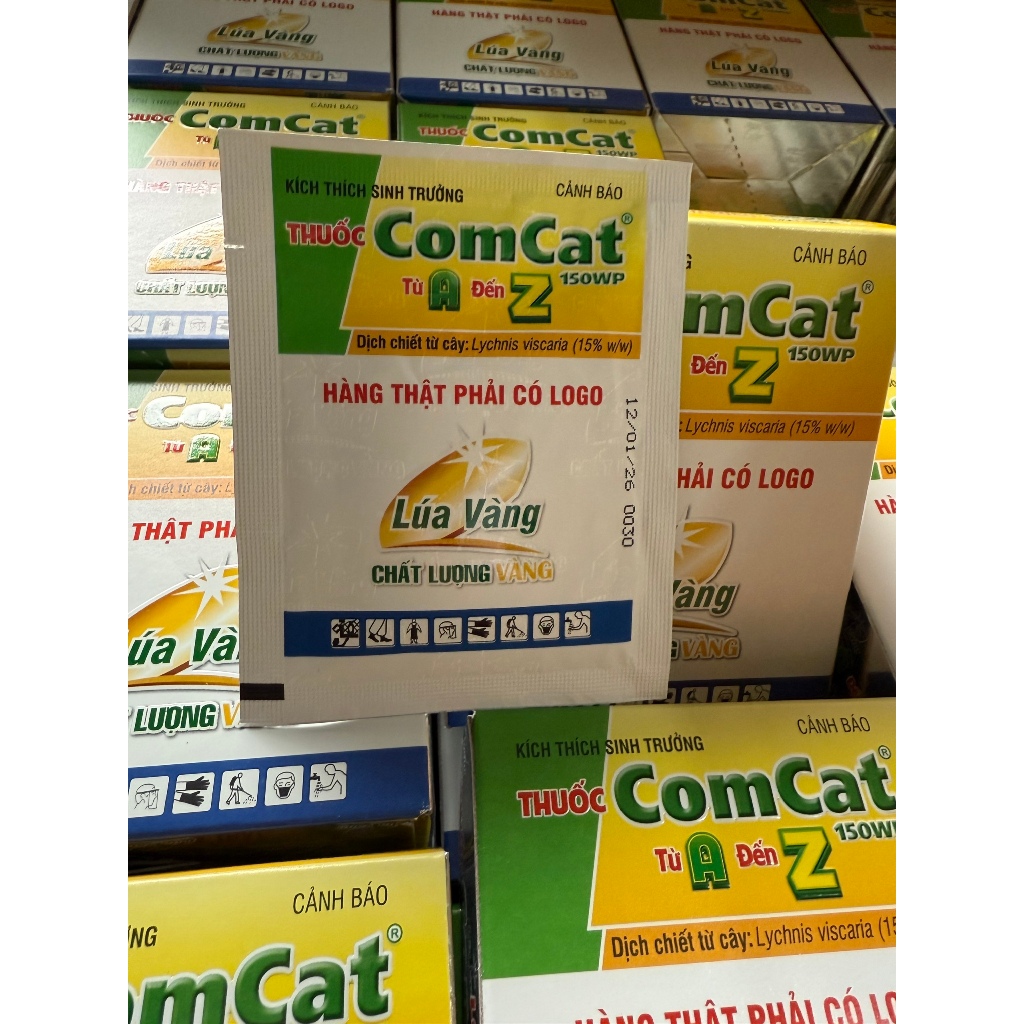 Kích thích sinh trưởng ComCat 150wp gói 3.8gr tăng đề kháng cho cây ...