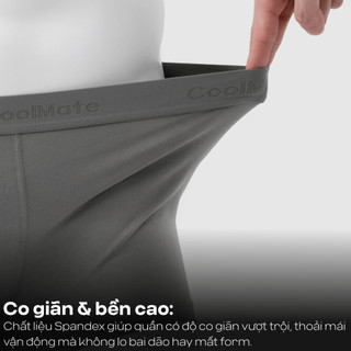 Combo 5 quần lót sịp nam Trunk Cotton co giãn thoải mái vải mềm thoáng khí Coolmate (màu ngẫu nhiên)