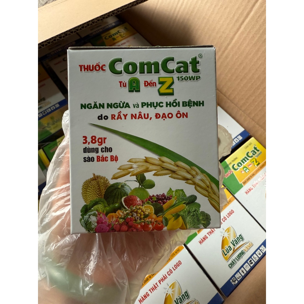 Sỉ hộp 10 gói Phân Bón Lá Comcat 150WP (3,8g) - Kích Thích Sinh Trưởng ...