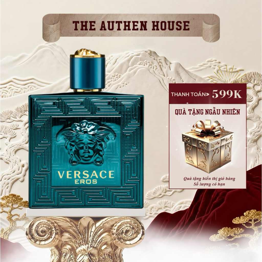 10ml Nước Hoa Nam Versace Eros EDT - The Authen House