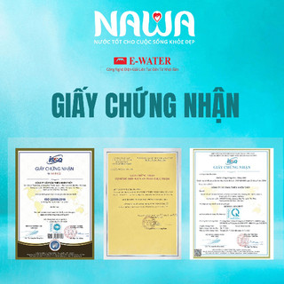NAWA Nước Uống Tinh Khiết Thiên Nhiên - Thùng 24 Chai - Công Nghệ Lượng Tử E-Water Nhật Bản