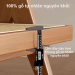 Ghế gỗ Ghế ăn Phong Cách Tự Nhiên Chất Liệu Tự Nhiên Bền Đẹp Hoàn Hảo Cho Gia Đình Và Quán Cà Phê — ảnh 6