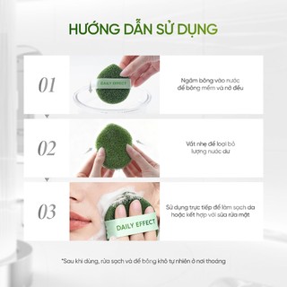 BỌT RỬA MẶT DAILY EFFECT HỖ TRỢ LÀM SẠCH SÂU DỊU NHẸ AN TOÀN CHO DA
