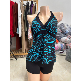 (Nhiều mẫu) Áo bơi tankini nữ che bụng tốt,có sẵn đệm ngực hàng VNXK