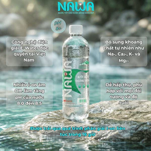 Nước Uống Ion Khoáng Thiên Nhiên - Thùng 24 Chai - Công Nghệ Điện Giải E-Water Nhật Bản