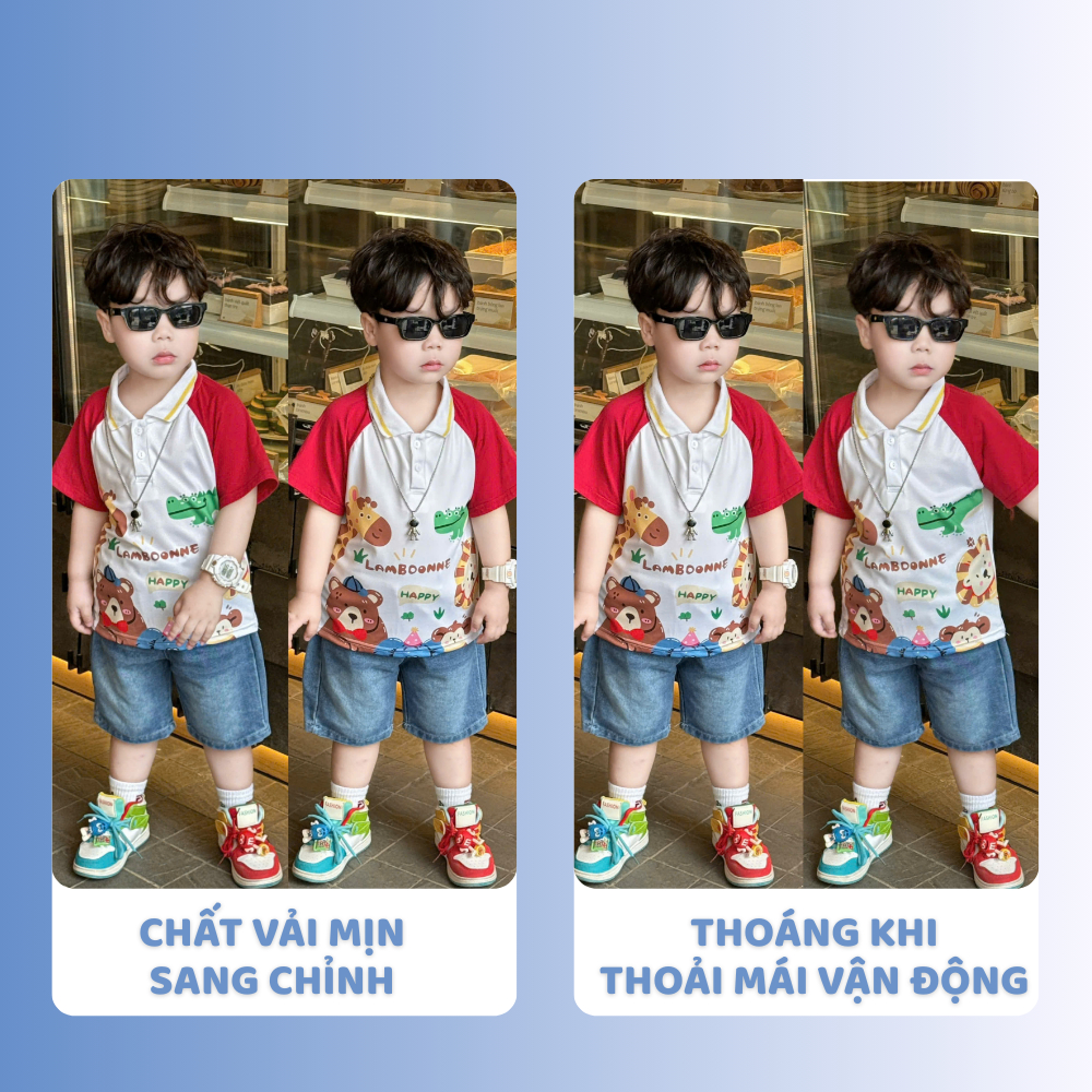 [À ƠI SHOP] T20- bộ cộc quần bò động vật lamboonne- a116.876