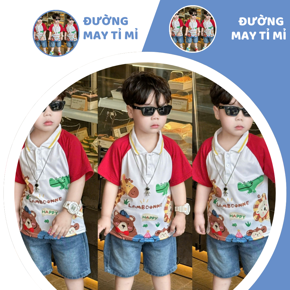 [À ƠI SHOP] T20- bộ cộc quần bò động vật lamboonne- a116.876