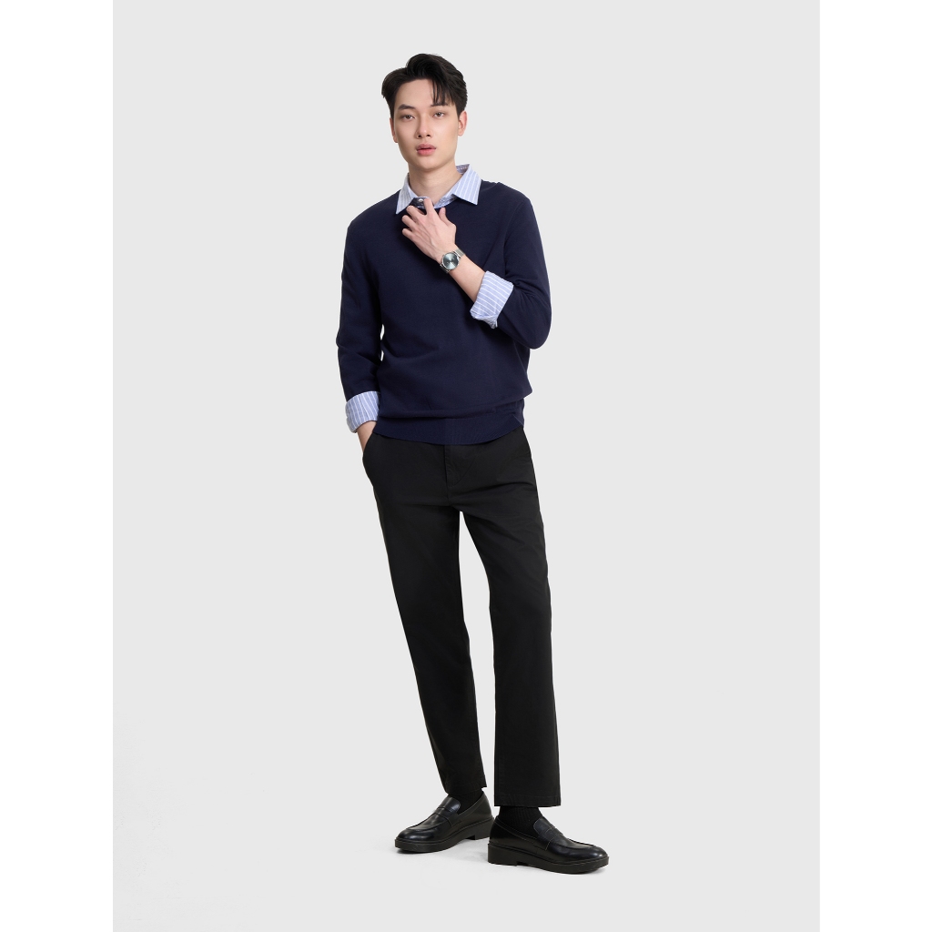 Quần kaki nam CANIFA dáng công sở form suông basic 8BK26A001