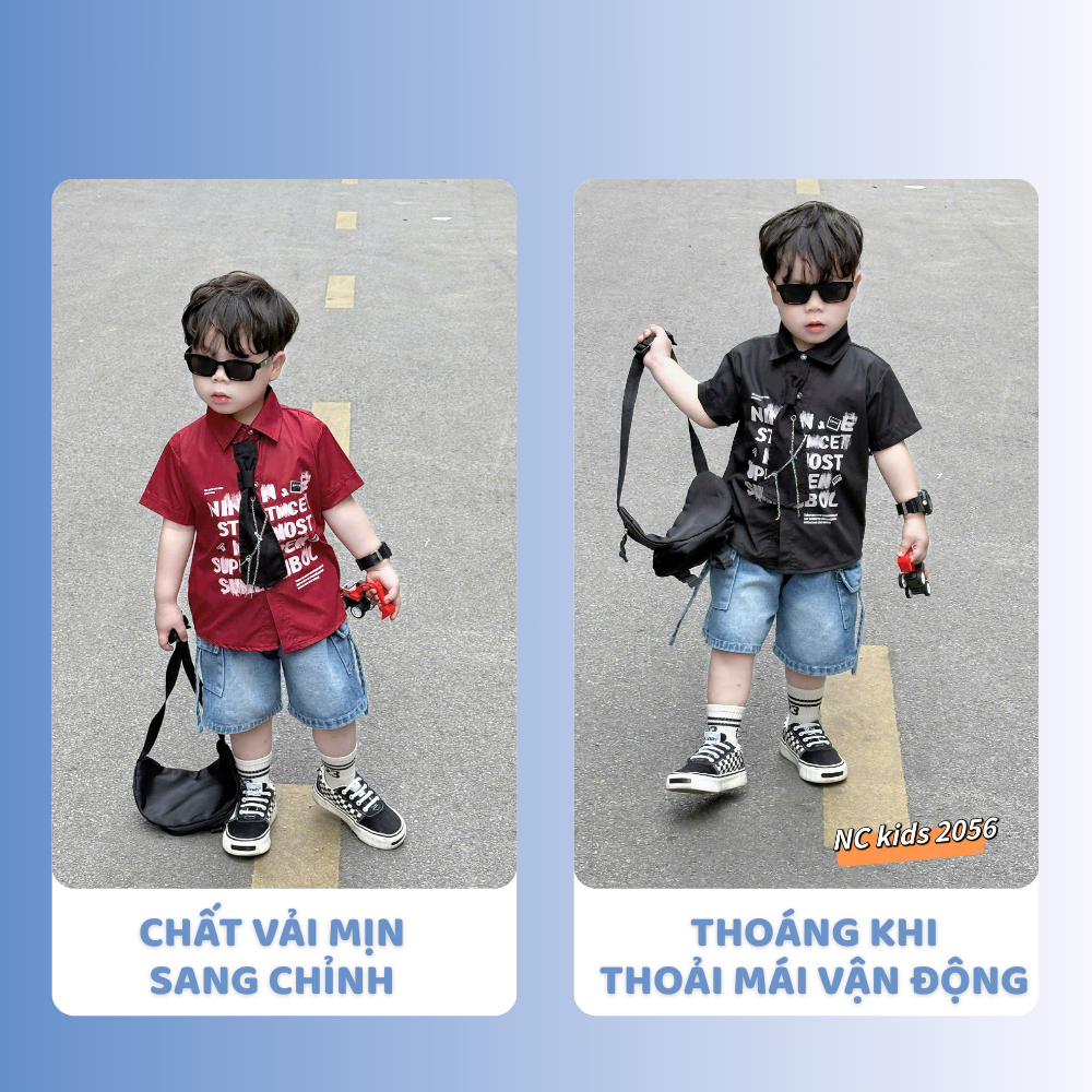 [À ƠI SHOP] E43- bộ sơ mi cộc tion mã 2- a108.323