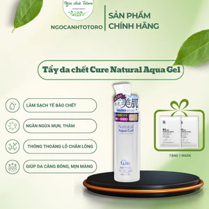 Tẩy da chết Cure 100gr, 250gr, mẫu thử (Nội địa Nhật - đủ bill)