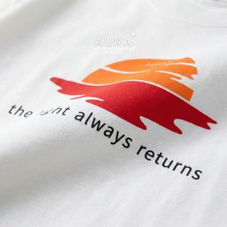 Áo Thun Aura✦ Sunrise Oversized Tee 100% Cotton Unisex T-shirt