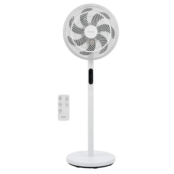 Quạt đứng Remote Panasonic động cơ DC 20W - 6 cấp độ gió êm ái, quạt 7 cánh đường kính 30cm, F-30JLV
