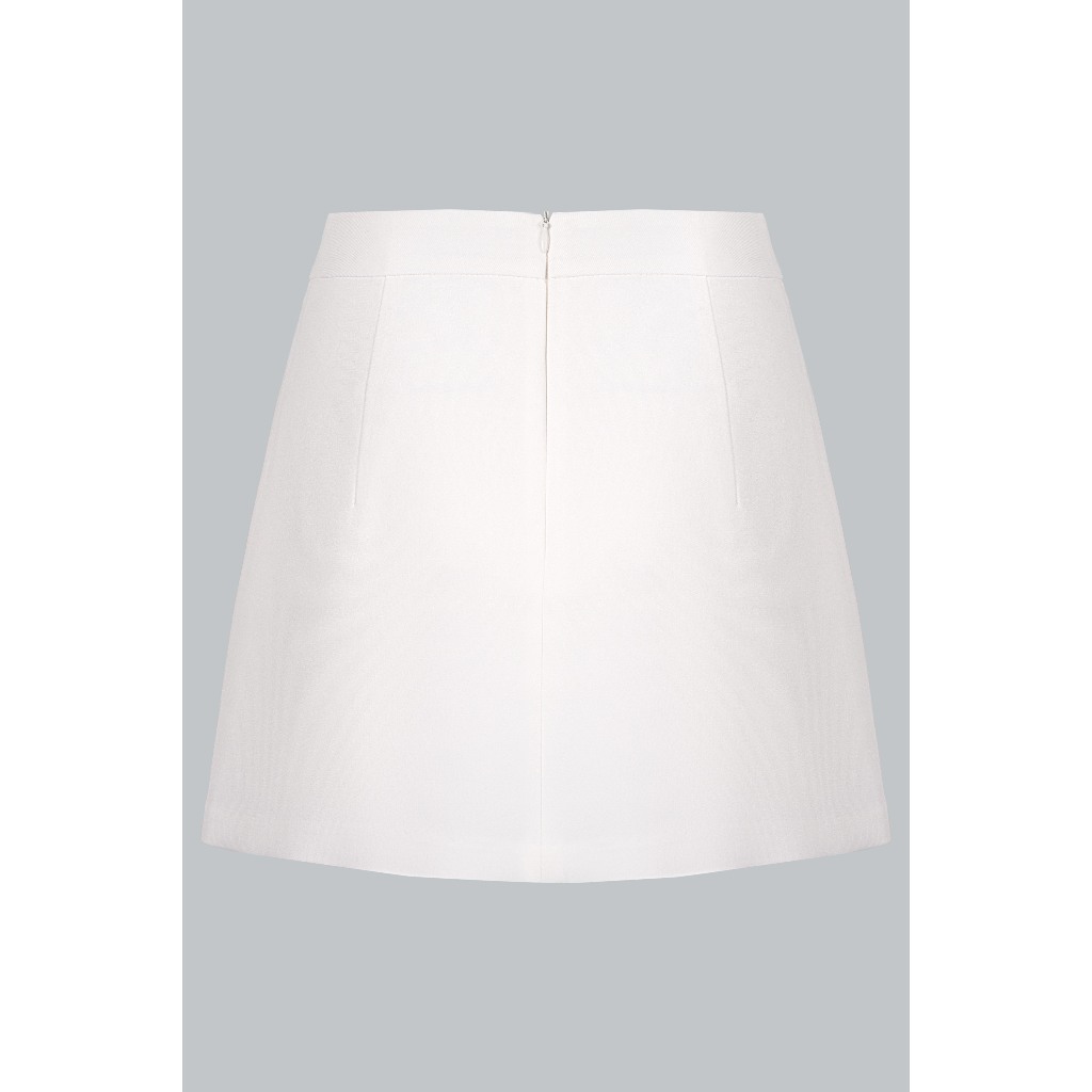 Chân Váy Ngắn Dáng A 4S04.2601. Chân Váy A-line Cạp Cao Thanh Lịch, Dễ Phối Áo, Đi Làm Dạo Phố. Chân Váy A Công Sở JM